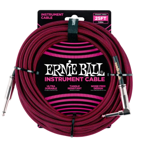 ErnieBall 6062 szövet hangszerkábel 7,65m