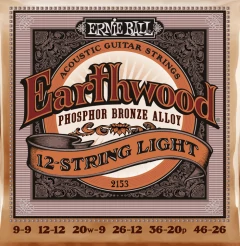 Ernie Ball 2153 Light 12 húros 09-46 akusztikus gitárhúr szett