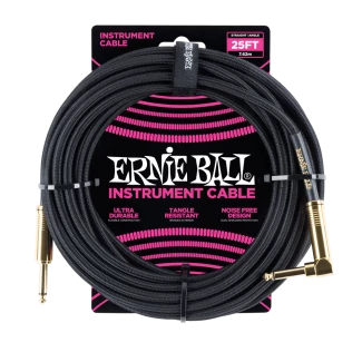 ErnieBall 6058 szövet hangszerkábel 7,65m