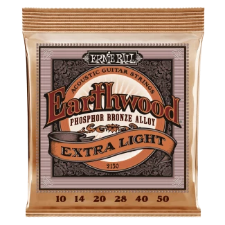 Ernie Ball 2150  Light Earthwood Phosphor Bronze 010-050 akusztikus húr szett