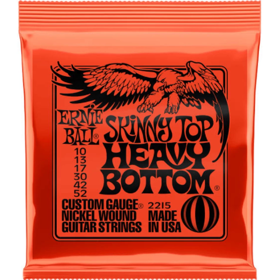 Ernie Ball 2215 Nickel Wound Skinny Top Heavey Bottom 010-052 elektromos gitárhúr szett