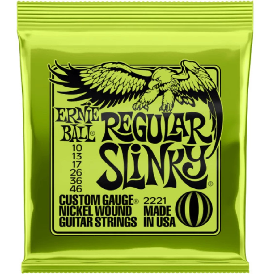 Ernie Ball 2221 Nickel Wound Regular Slinky 010-046 elektromos gitárhúr szett