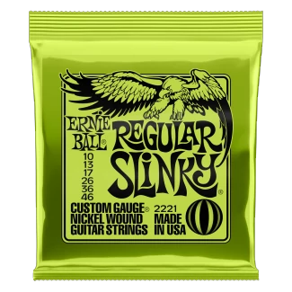 Ernie Ball 2221 Nickel Wound Regular Slinky 010-046 elektromos gitárhúr szett