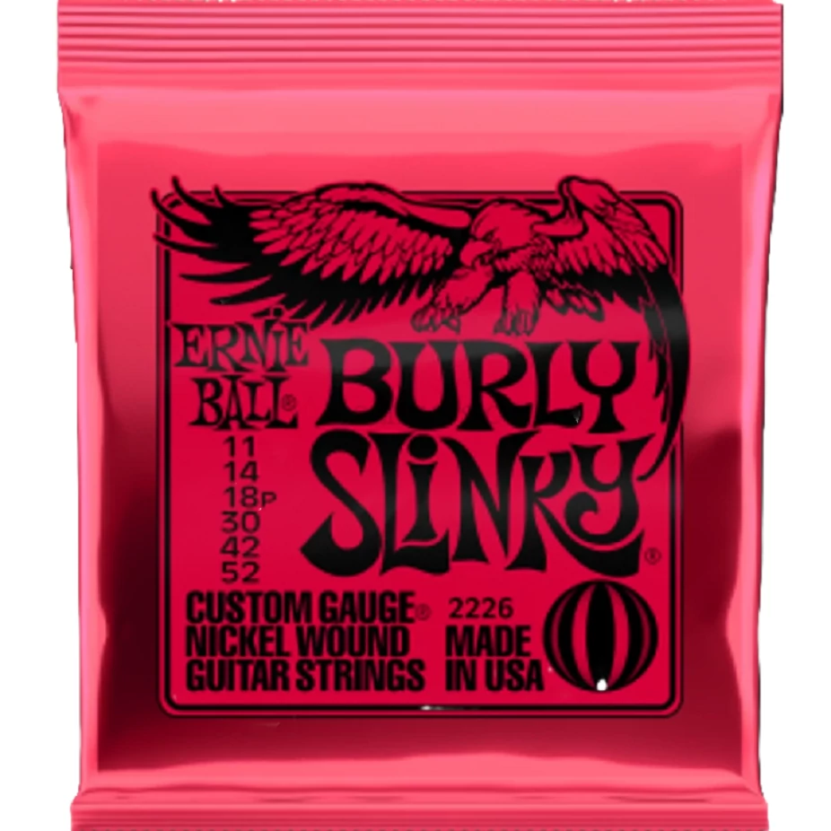 Ernie Ball 2226 Nickel Wound Burly Slinky 011-052 elektromos gitárhúr szett