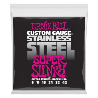 Ernie Ball 2248 Stainless Steel Slinky 009-042 elektromos gitárhúr szett