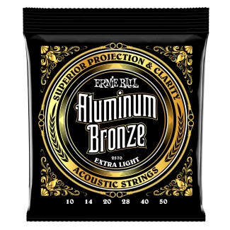 Ernie Ball 2570 Aluminium Bronze Extra Light 010-050 akusztikus gitárhúr szett