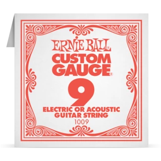 Ernie Ball Plain Steel 009 különálló elektromos - akusztikus gitárhúr