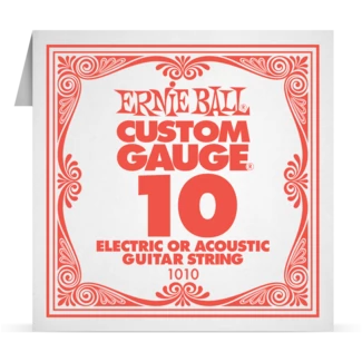 Ernie Ball Plain Steel 010 különálló elektromos - akusztikus gitárhúr