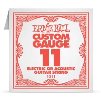 Ernie Ball Plain Steel 011 különálló elektromos - akusztikus gitárhúr