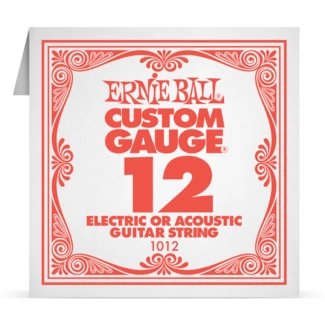 Ernie Ball Plain Steel 012 különálló elektromos - akusztikus gitárhúr