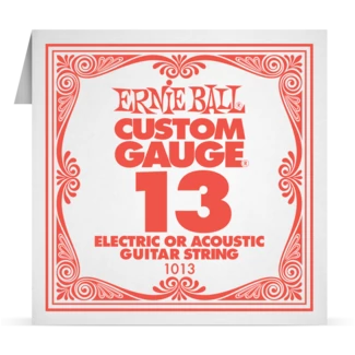 Ernie Ball Plain Steel 013 különálló elektromos - akusztikus gitárhúr