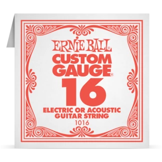 Ernie Ball Plain Steel 016 különálló elektromos - akusztikus gitárhúr