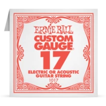 Ernie Ball Plain Steel 017 különálló elektromos - akusztikus gitárhúr