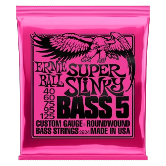 Ernie Ball 2824 Super Slinky 040-125 basszusgitár húr szett