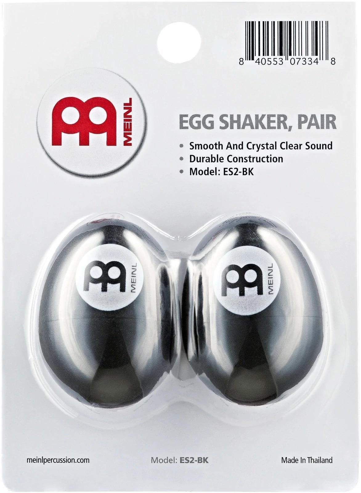 Meinl ES2-BK ütőhangszer Tojás Shaker pár