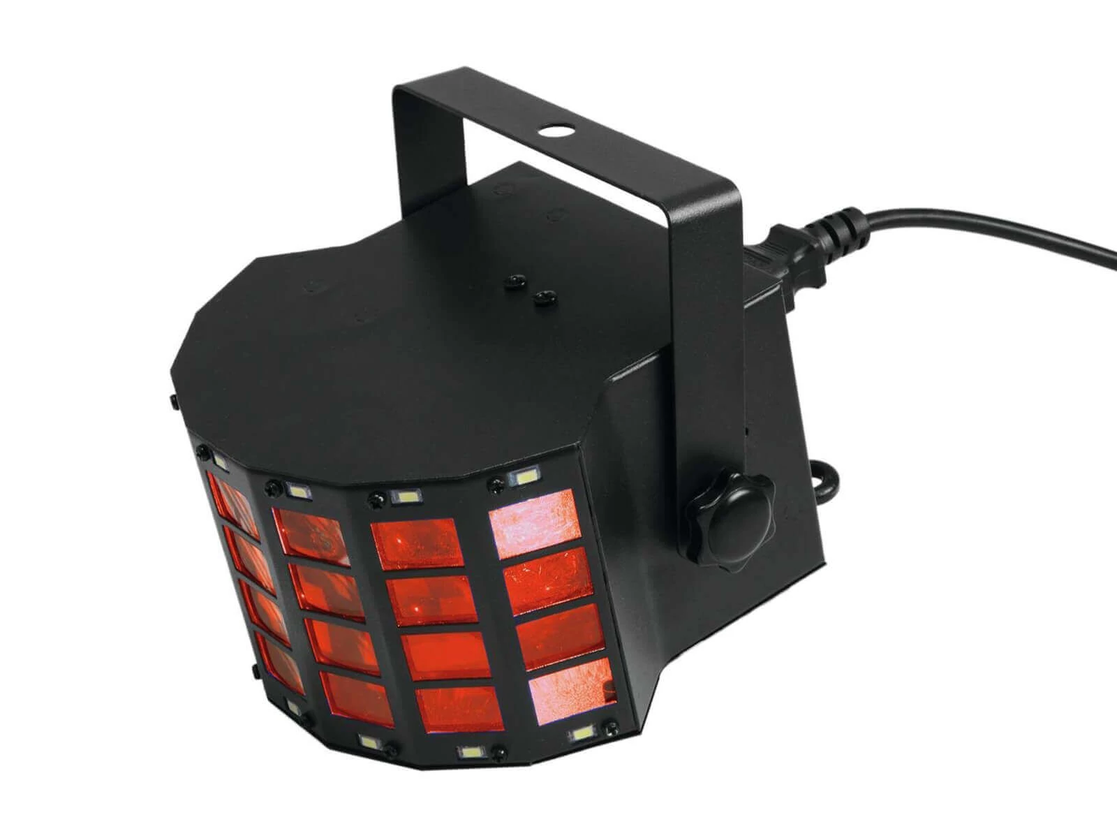 Eurolite Butterfly (3x3W) RGB 24 optikás LED derby fényeffekt + Stroboszkóp
