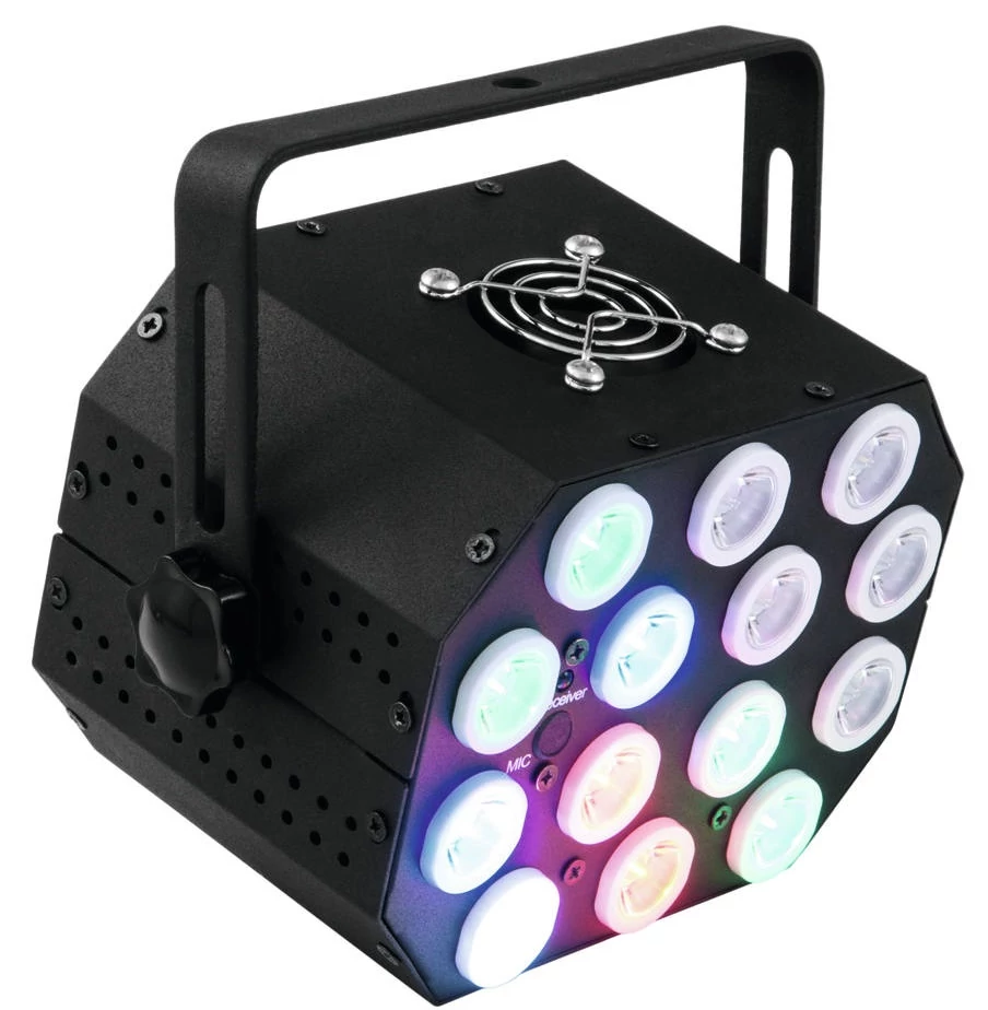 Eurolite Led PS-46 RGB 14x1W Flash Spot Beam Fényeffekt