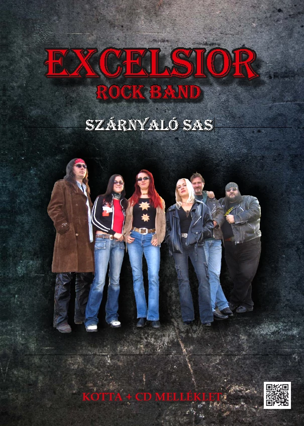 Excelsior Rock Band kotta+ CD