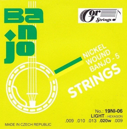 Gor 19 NI-06 banjo húrszett