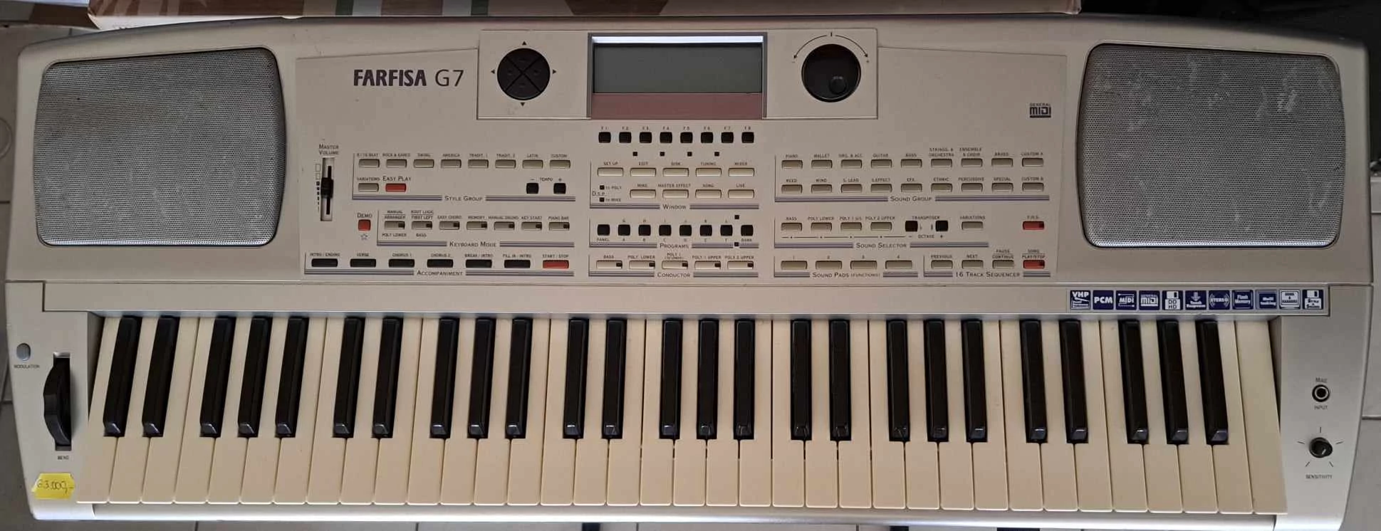 Farfisa G7 szintetizátor (Használt cikkek)