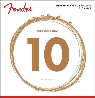 Fender 60 Phosphor Bronze XL Extra Light 010-048 akusztikus húr szett