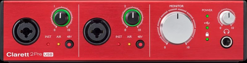 Focusrite Clarett 2Pre USB interfész/hangkártya