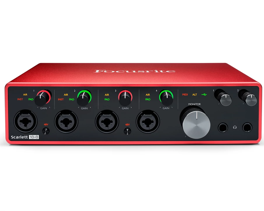 Focusrite Scarlett 18i8 Gen3 USB hangkártya