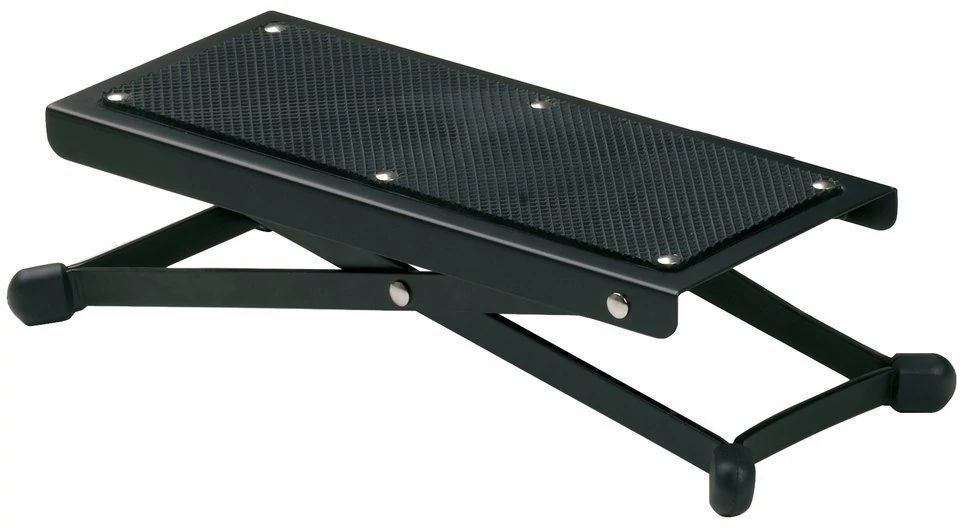 GEWA 536500 FS-10B Foot Rest Black Állítható gitár lábzsámoly