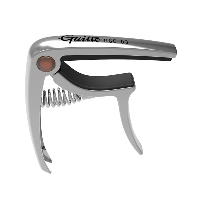 Guitto GGC-03 Silver akusztikus és elektromos gitár capo