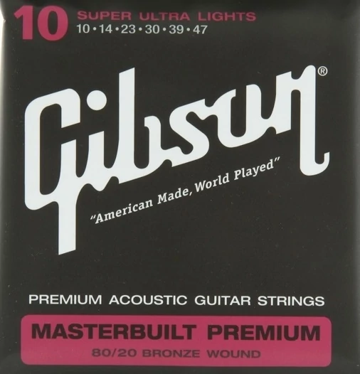 Gibson SAG BRS10 Super Ultra Light 010-047 akusztikus gitárhúr szett