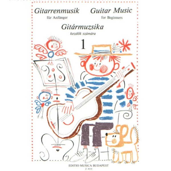 Vereczkey László Gitármuzsika kezdők számára 1