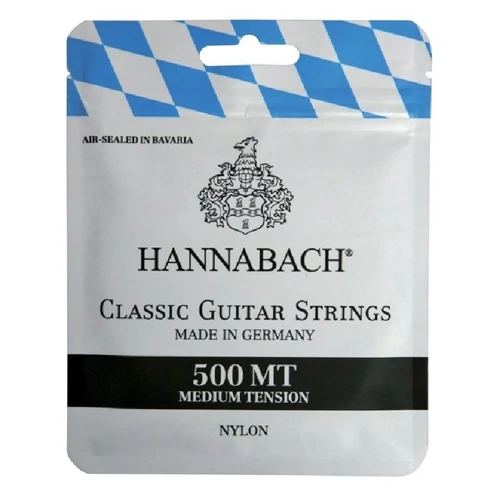 Hannabach 500MT 028-043 medium tenson klasszikus gitárhúr szett