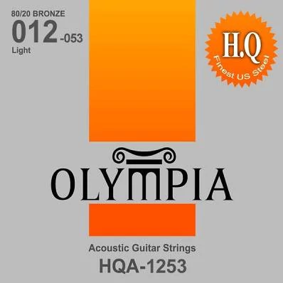 Olympia HQA-1253 Bronze 80/20 Ball End 012-053 akusztikus húr szett