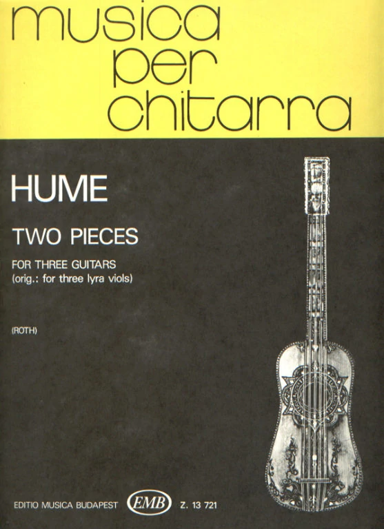 Roth Ede Hume, Tobias Két darab három gitárra