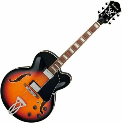 Ibanez AF75 BS félakusztikus jazz gitár