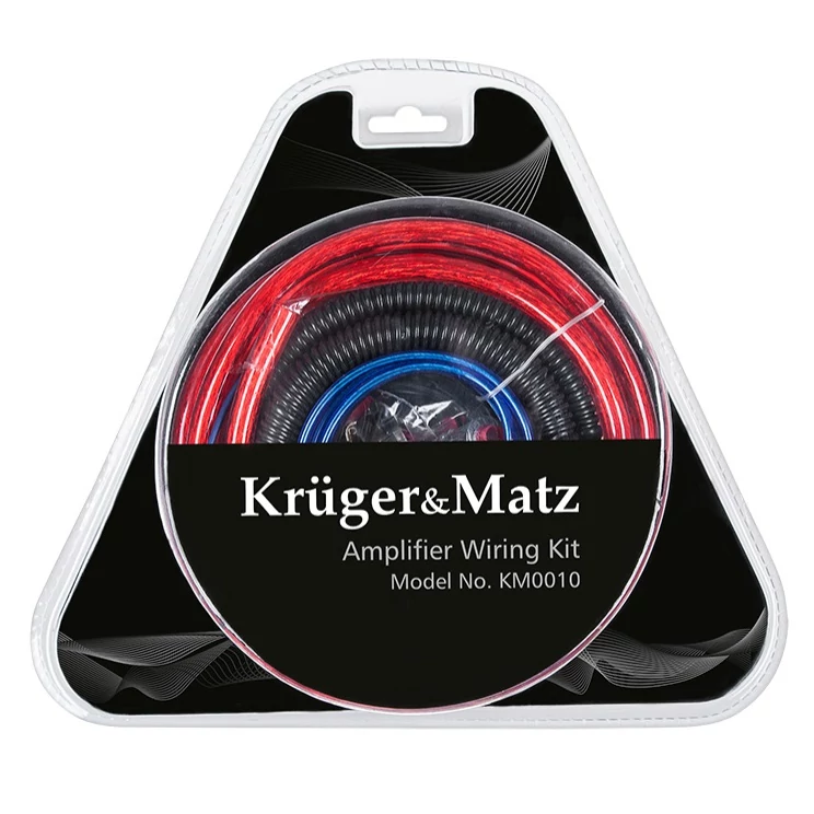 Krüger&Matz KM0010 Autóhifi kábel szett 