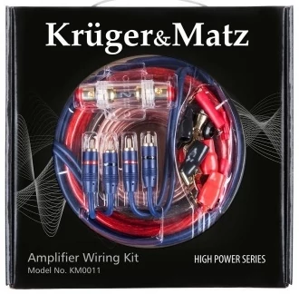 Krüger&Matz KM0011 Autóhifi kábel szett 