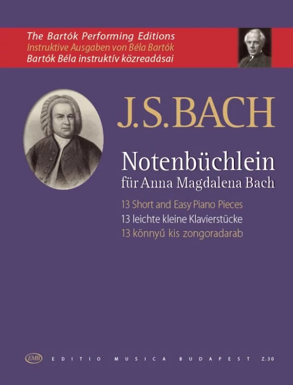 J.S.Bach 13 könnyű kis zongoradarab