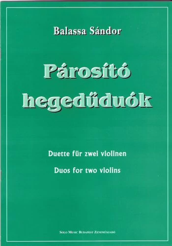 Balassa Sándor Párosító hegedűduók