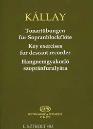 Kállay Hangnemgyakorló szopránfurulya