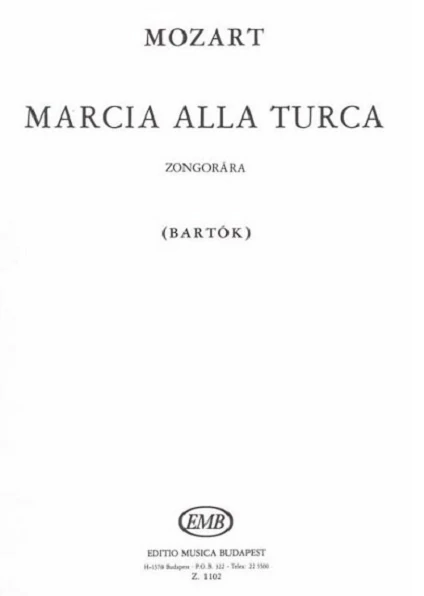 Mozart Marcia alla Turca