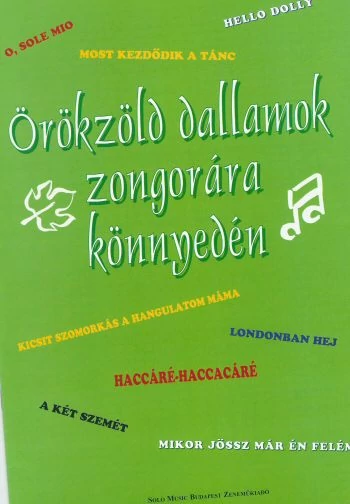 Örökzöld dallamok zongorára könnyedén