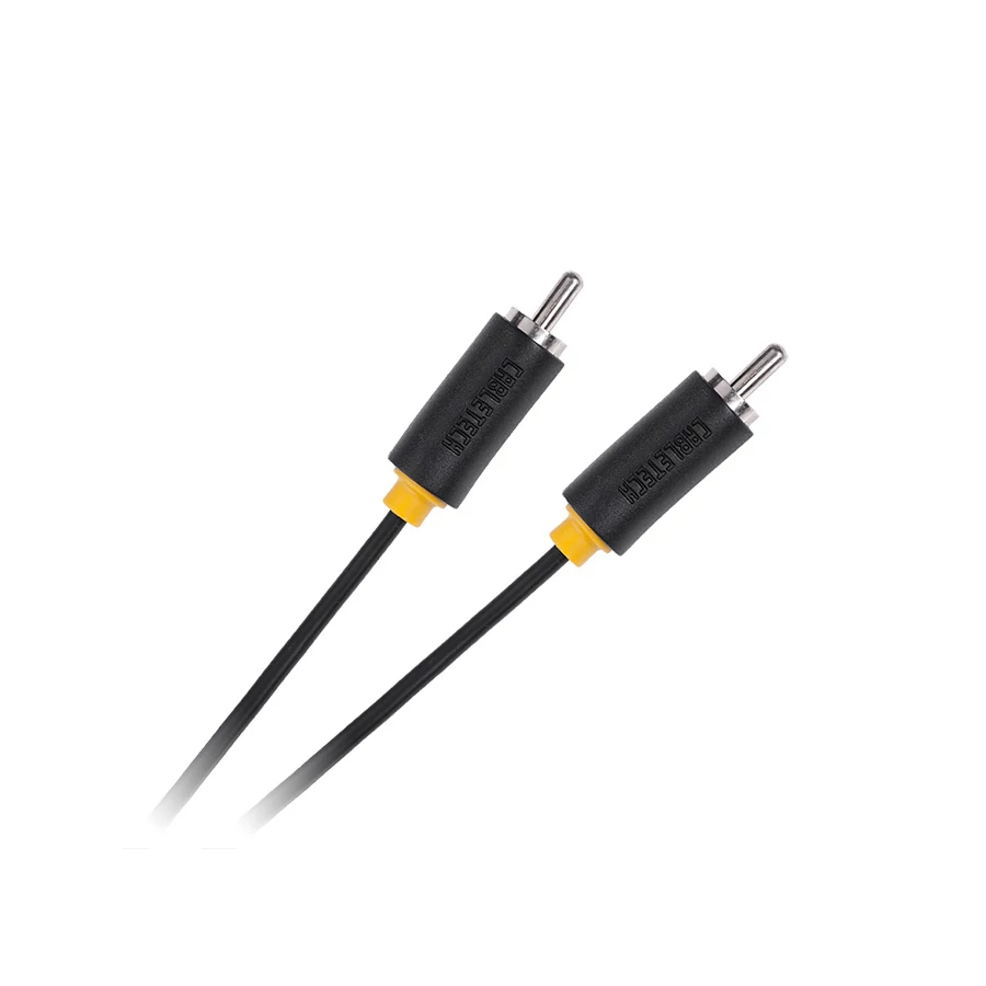 Cabletech KPO3953-1,8 RCA kábel, 1RCA dugó - 1RCA dugó, video kábel, 1,8m