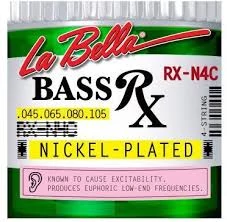 LaBella RX-N4C medium 045-105 basszusgitár húr szett