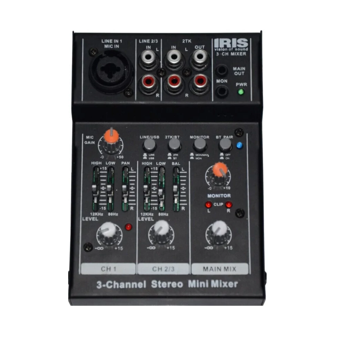 Lewitz Mini Mixer MX32 Professzionális analóg keverő három sztereó bemenettel