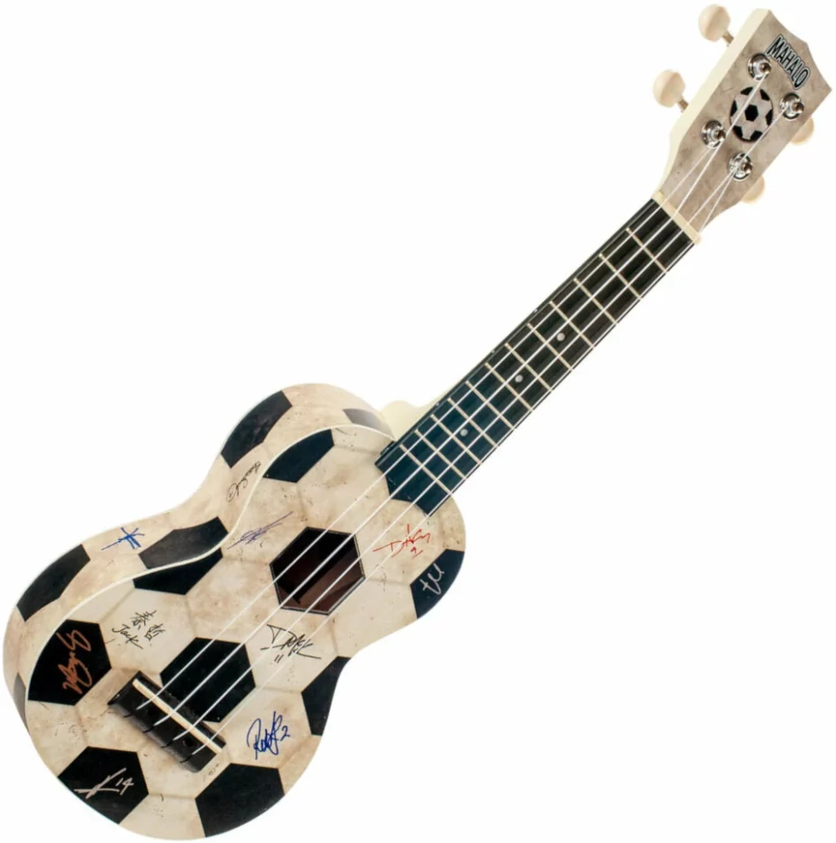 Mahalo MA1FB Art II Series Szoprán ukulele Futball mintával tokkal