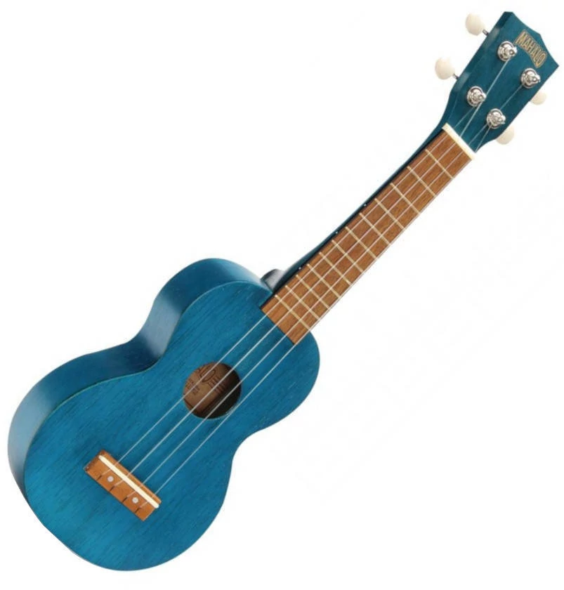 Mahalo MK1TBU Transparent Blue puhatokkal szoprán ukulele