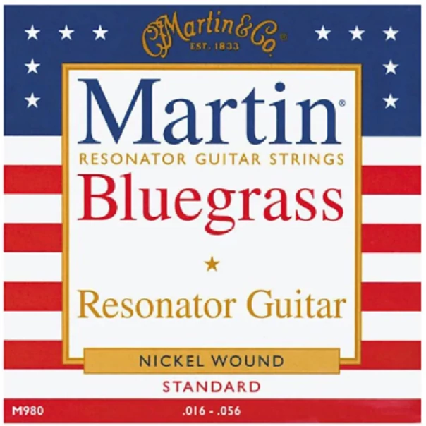 Martin M980 Bluegrass Resonator Medium 016-056 akusztikus húr szett