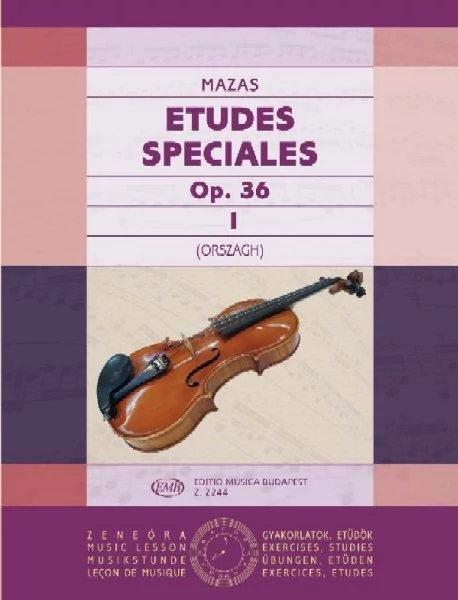 Mazas, Országh Tivadar Jacques-Féréol Études spéciales 1