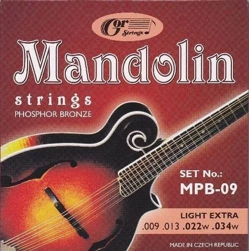 Gorstrings MPB-09 mandolin húrkészlet 09-34